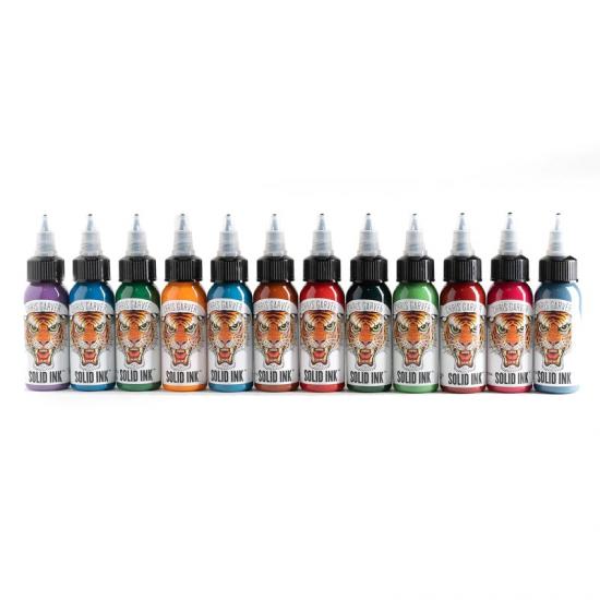 Soild Ink - Chris Garver 12 Colors Set